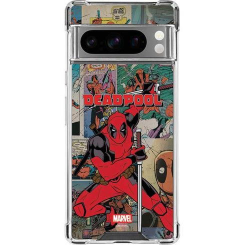 Marvel Deadpool Deadpool Collage Google Pixel 8 Pro Clear Case